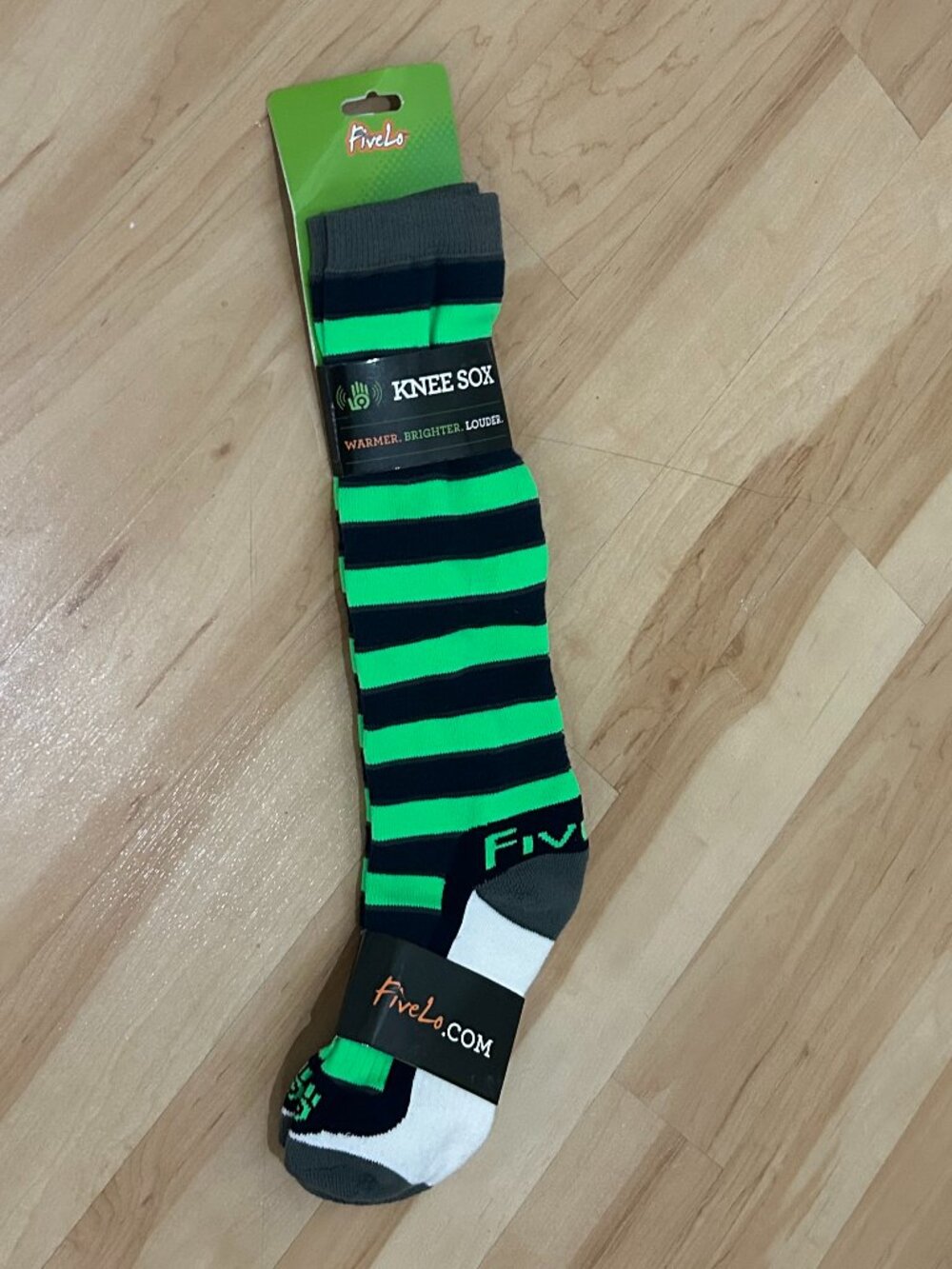 Adult Striped Knee Socks - NWT